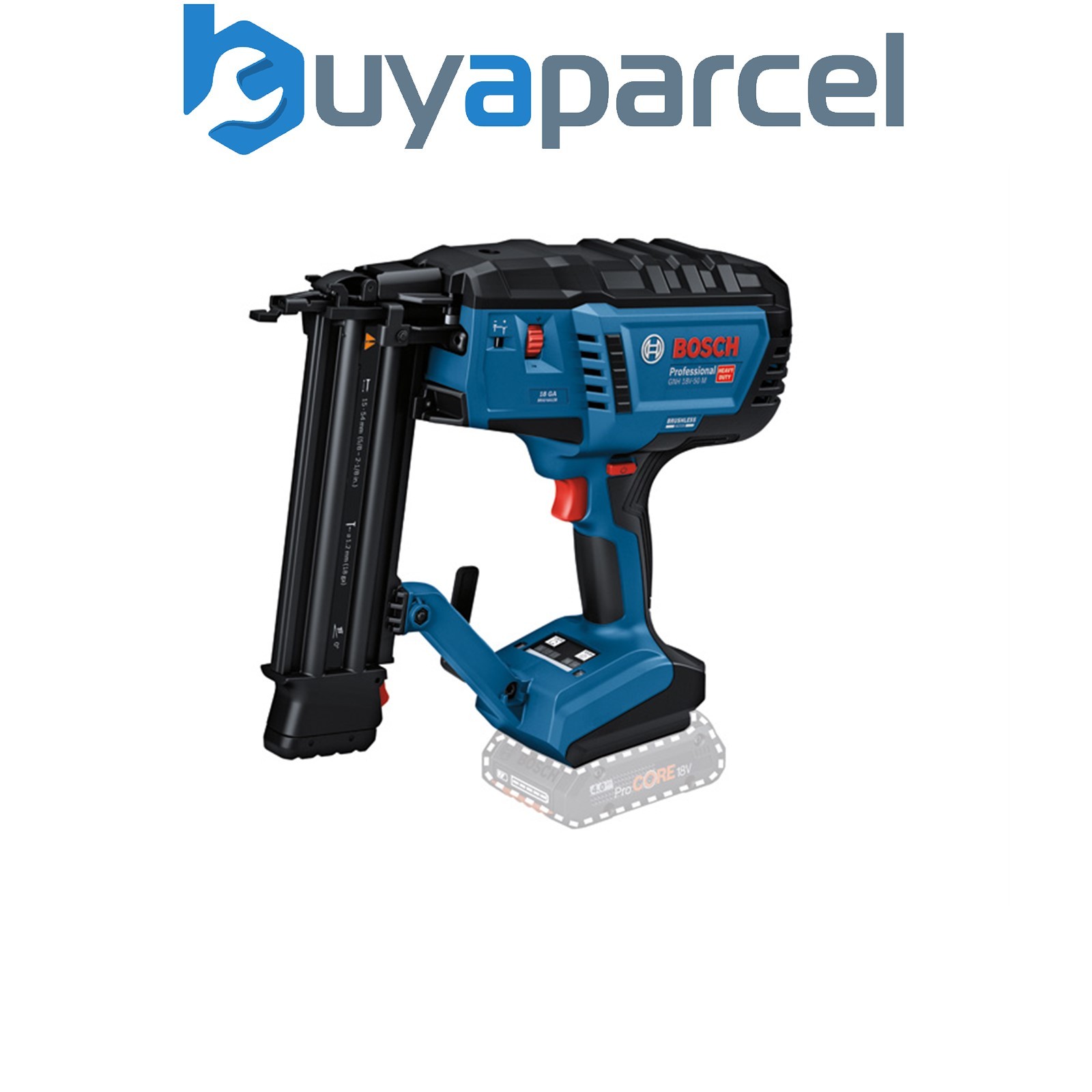 Bosch PRO Cordless Wood Nailer GNH 18V-50 M Carton box 0601482400