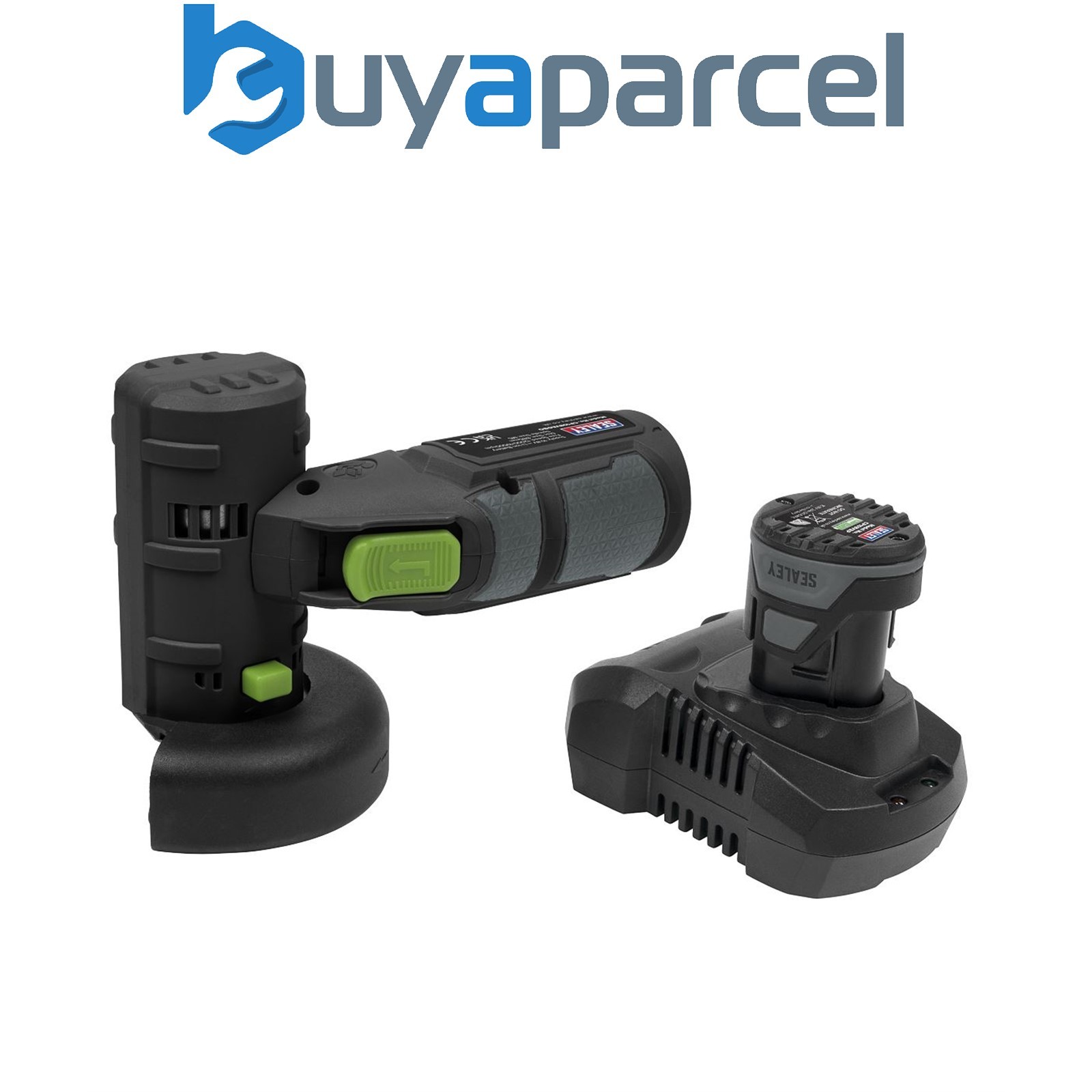 Sealey CP108VAG SV10.8 Series 85mm Cordless Angle Grinder Kit 10.8V 2Ah