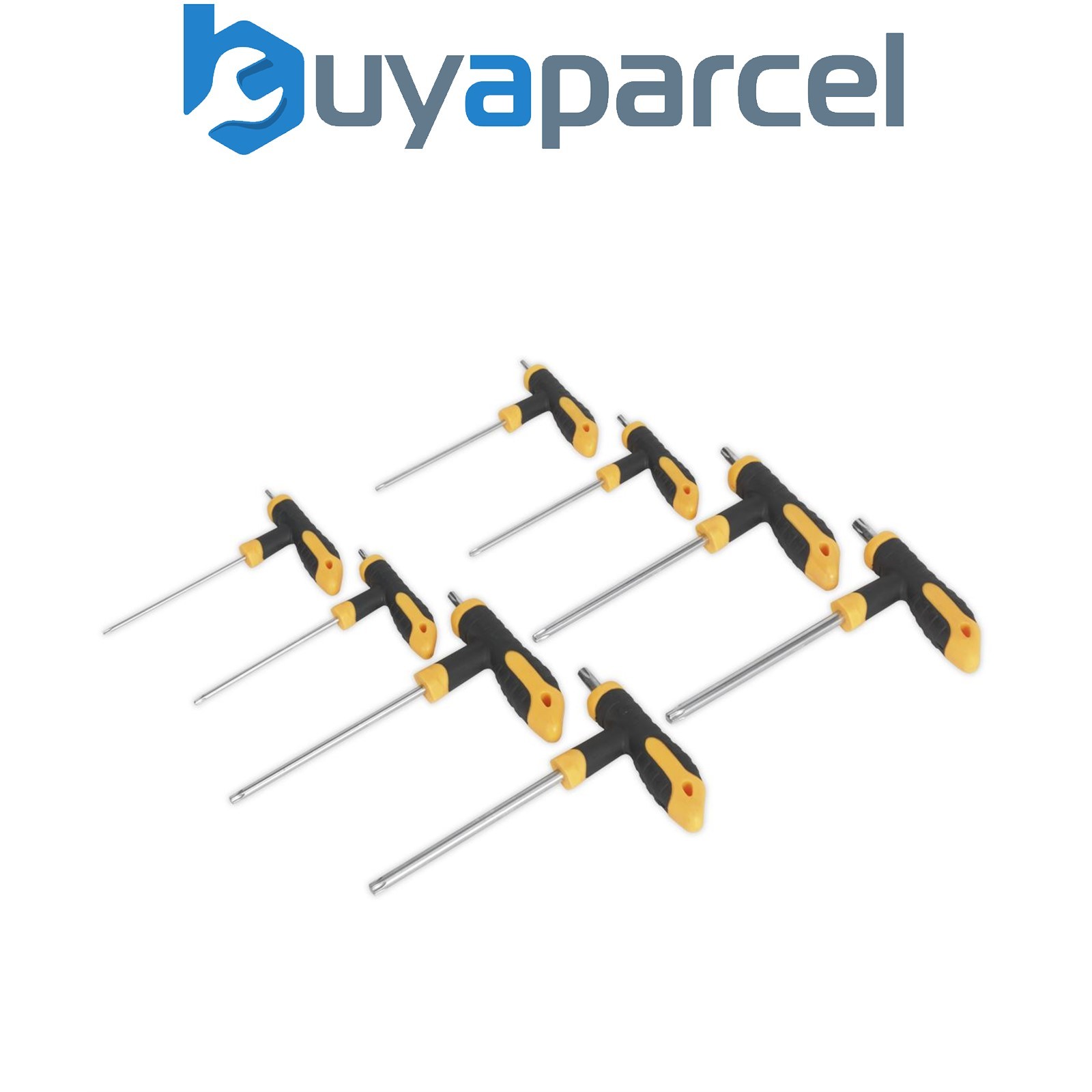 Sealey S01070 Siegen T-Handle TRX-Star* Key Set 8pc