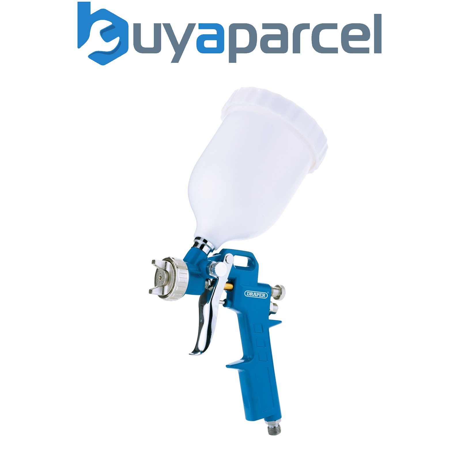 Draper 28360 Gravity Air Paint Spray Gun, 500ml, 1.5/2.2mm
