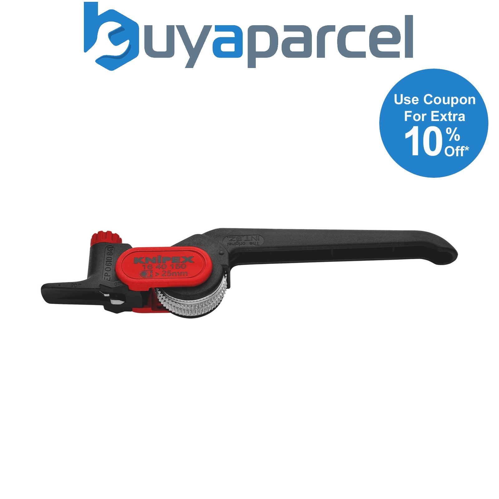 Draper 51738 KNIPEX 16 40 150 SB Stripping Tool, 150mm