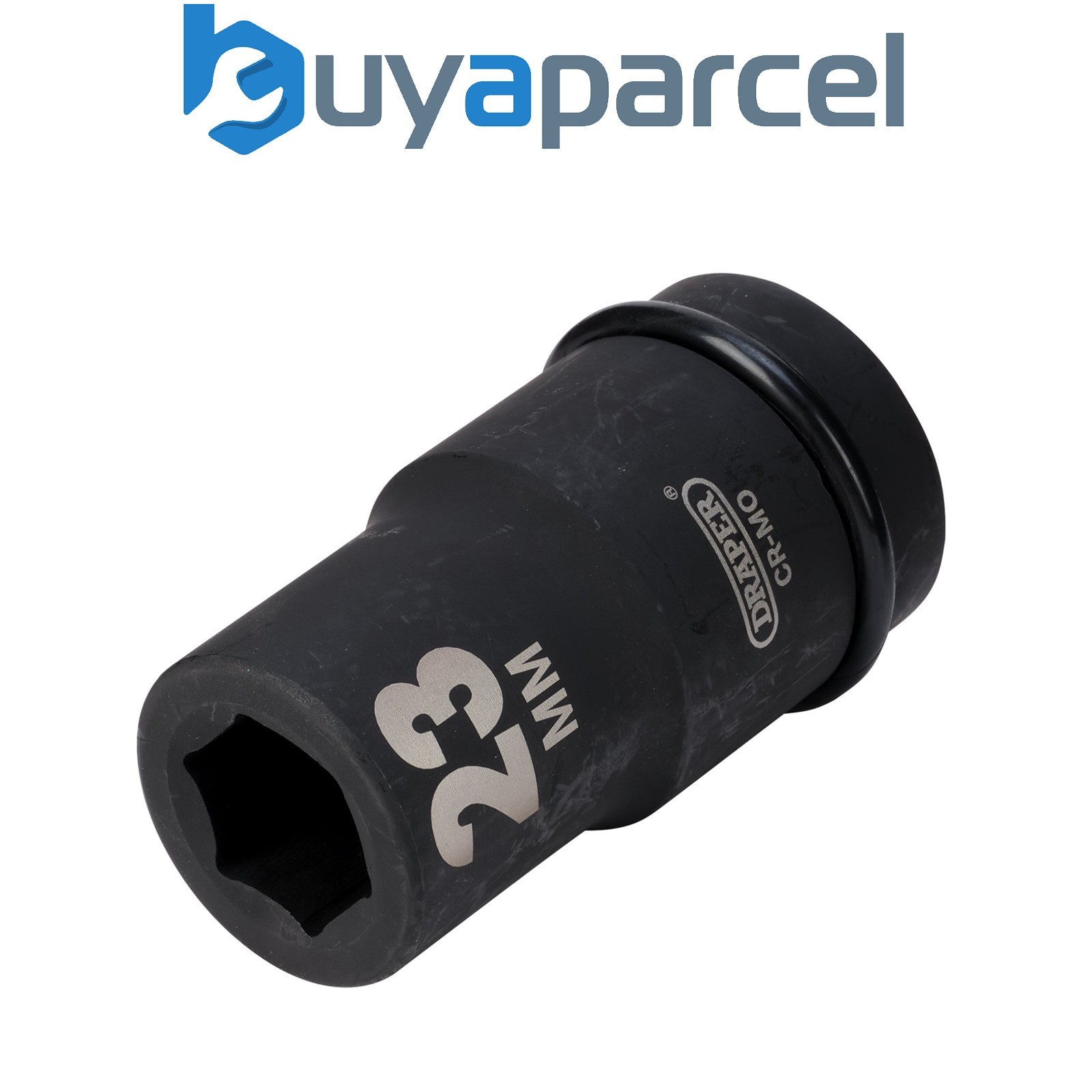 Draper 05138 Draper Hi-TORQ Deep Impact Socket, 1" Sq. Dr., 23mm