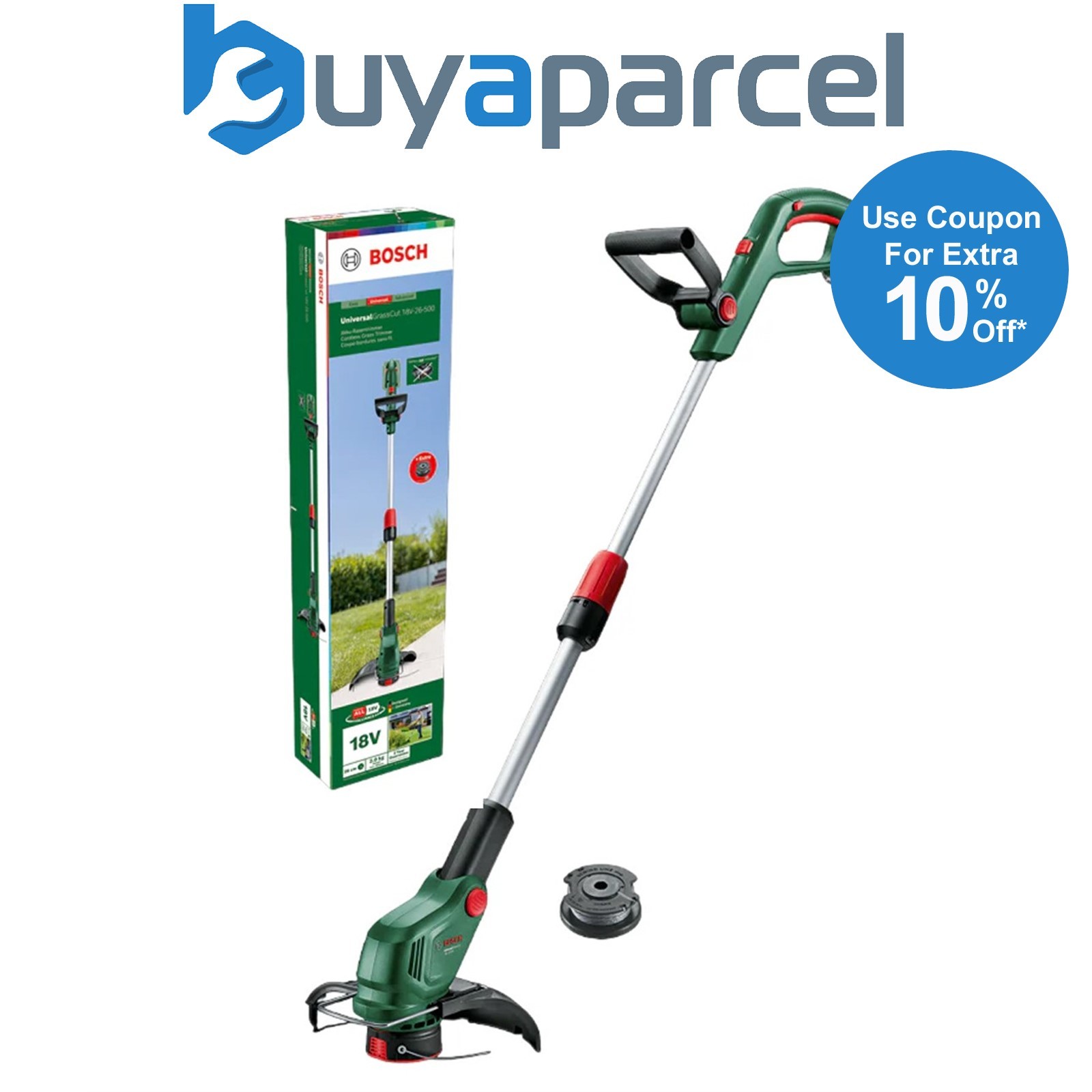 Bosch UniversalGrassCut 18V-26-500 18v Cordless Grass Line Strimmer Trimmer Bare