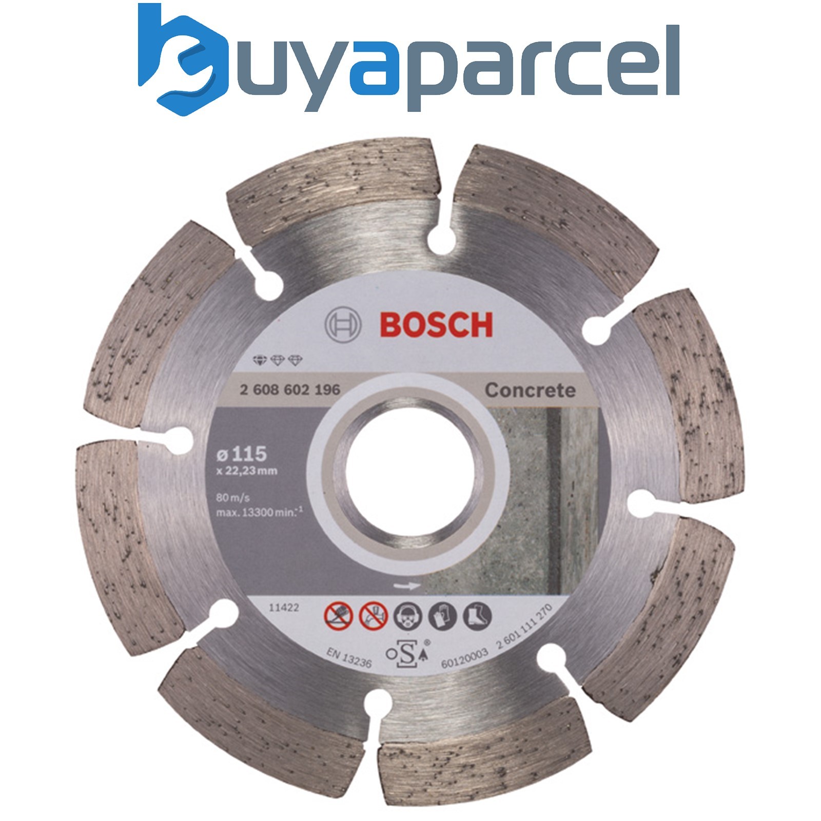 Bosch Diamond cutting disc Standard for Concrete diamond cutting disc 2608602196