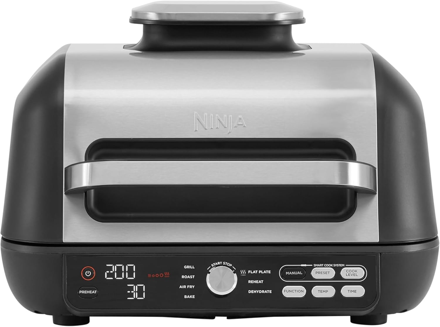 NINJA Foodi Max Pro AG651UK 7-in-1 Health Grill & Air Fryer Digital 3.8L Black