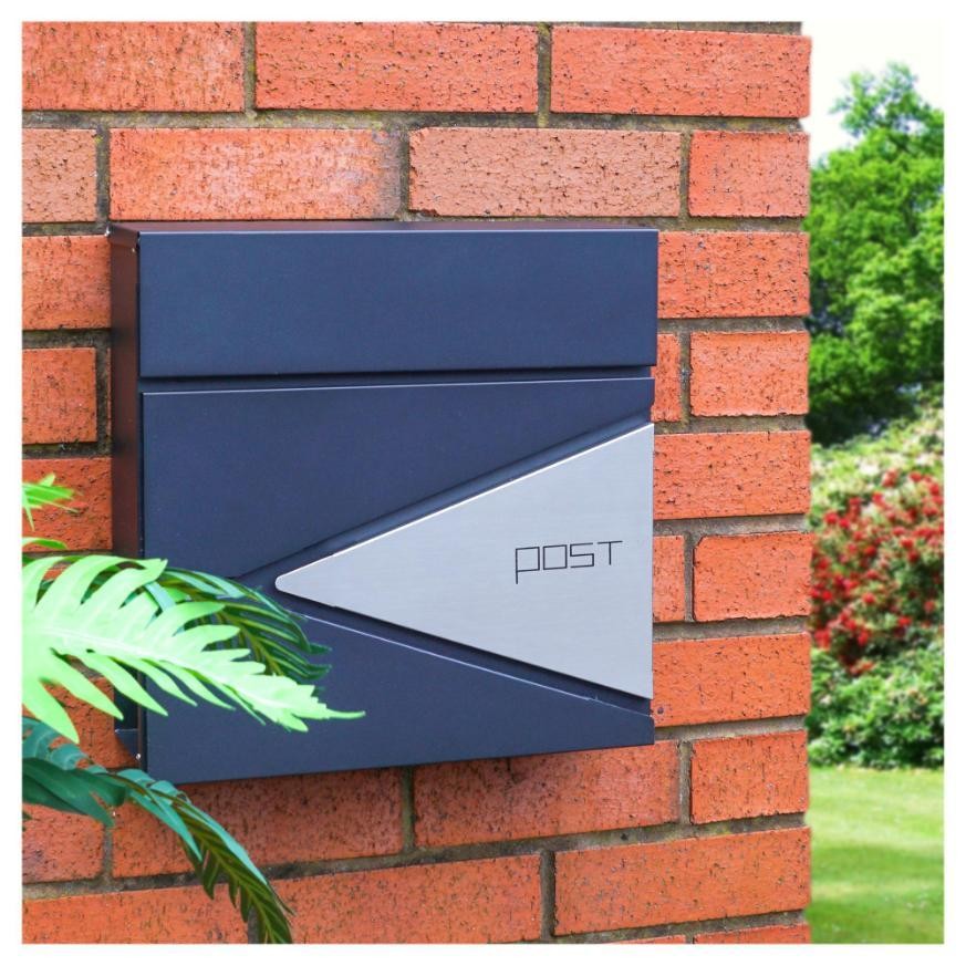 Wall Mounted Lockable Letterbox - 370mm x 365mm - GH451