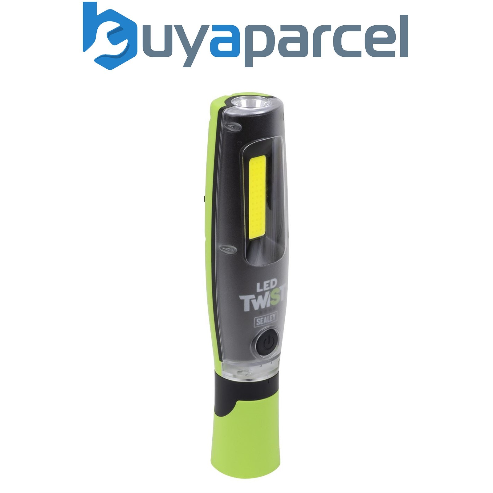 Sealey LED3001G Rechargeable LED Twist Inspection Light 20W COB + 3W SMD, 3000lm