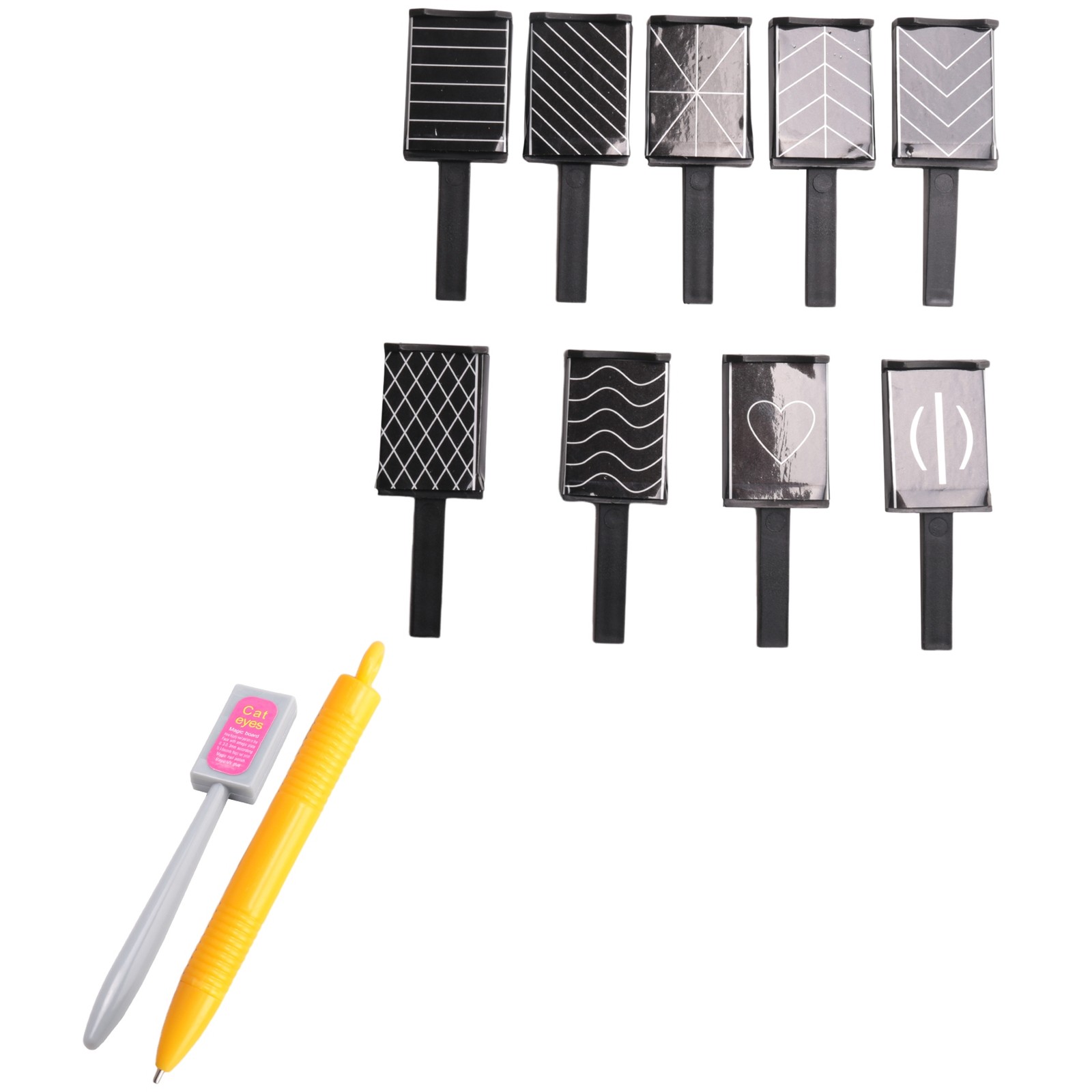 10X(11pcs/set Nail Art Tool Magnet Pen for DIY 3D Magnetic Cats Eyes1934