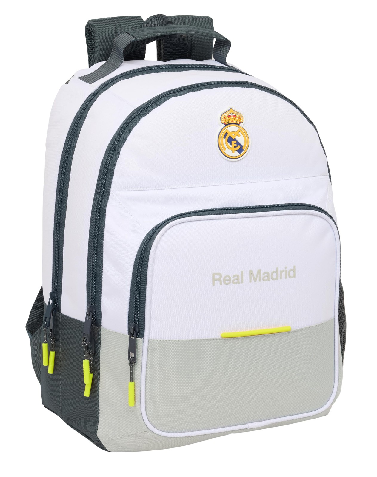 Safta Real Madrid EQUIPACIÓN 25/26 – School Backpack, Ideal for Children of Diff