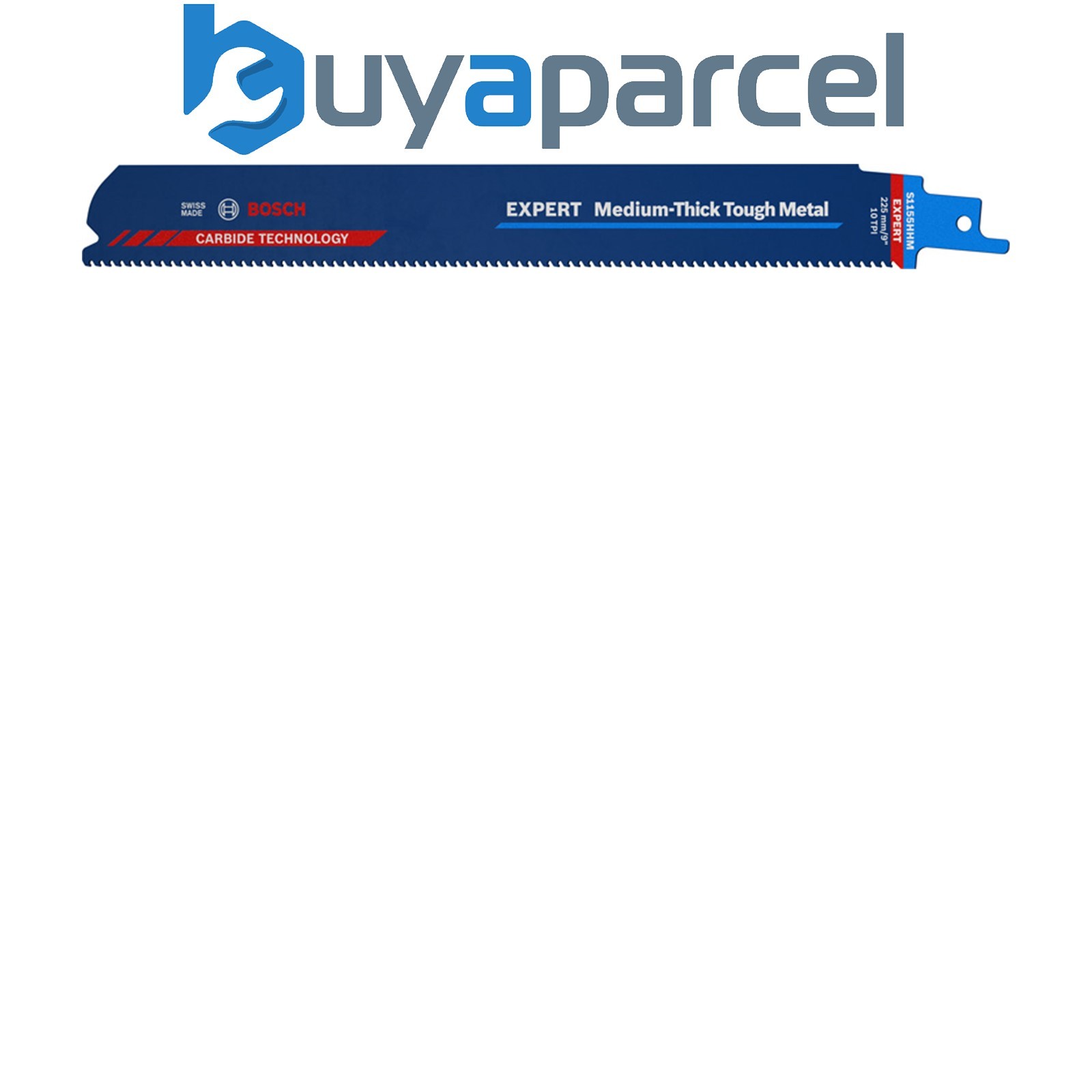 Bosch EXPERT Medium-Thick Tough Metal S1155HHM Reciprocating Saw Blade 3-pc