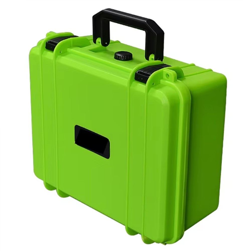 Portable Suitcase -Capacity Toolbox Plastic Hard Case Green E4X45861