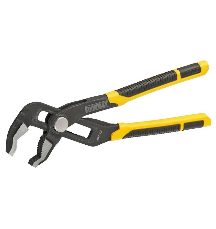 DeWALT 300mm 12" V-Jaw Push Lock 70mm Capacity Waterpump Plier Grips,DWHT0-74432
