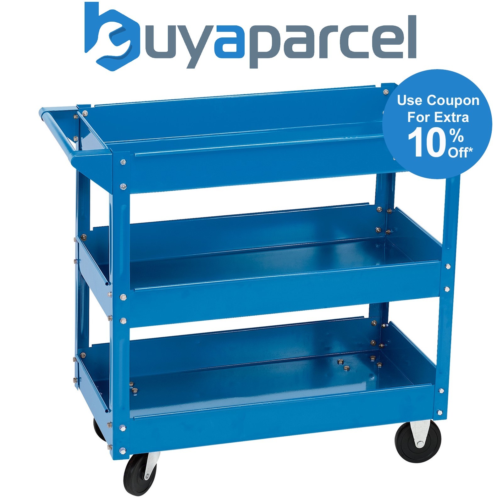 Draper 07630 3 Tier Tool Trolley
