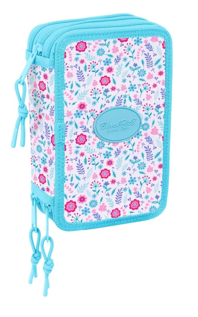Safta BLACKFIT8 COOL – School Pencil Case with 37 Tools Included, Children's Pen