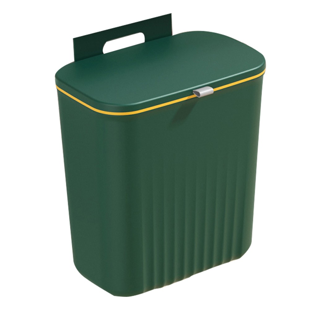 Kitchen Trash Can Household Cabinet Door Hanging Sliding Cover Storage5441