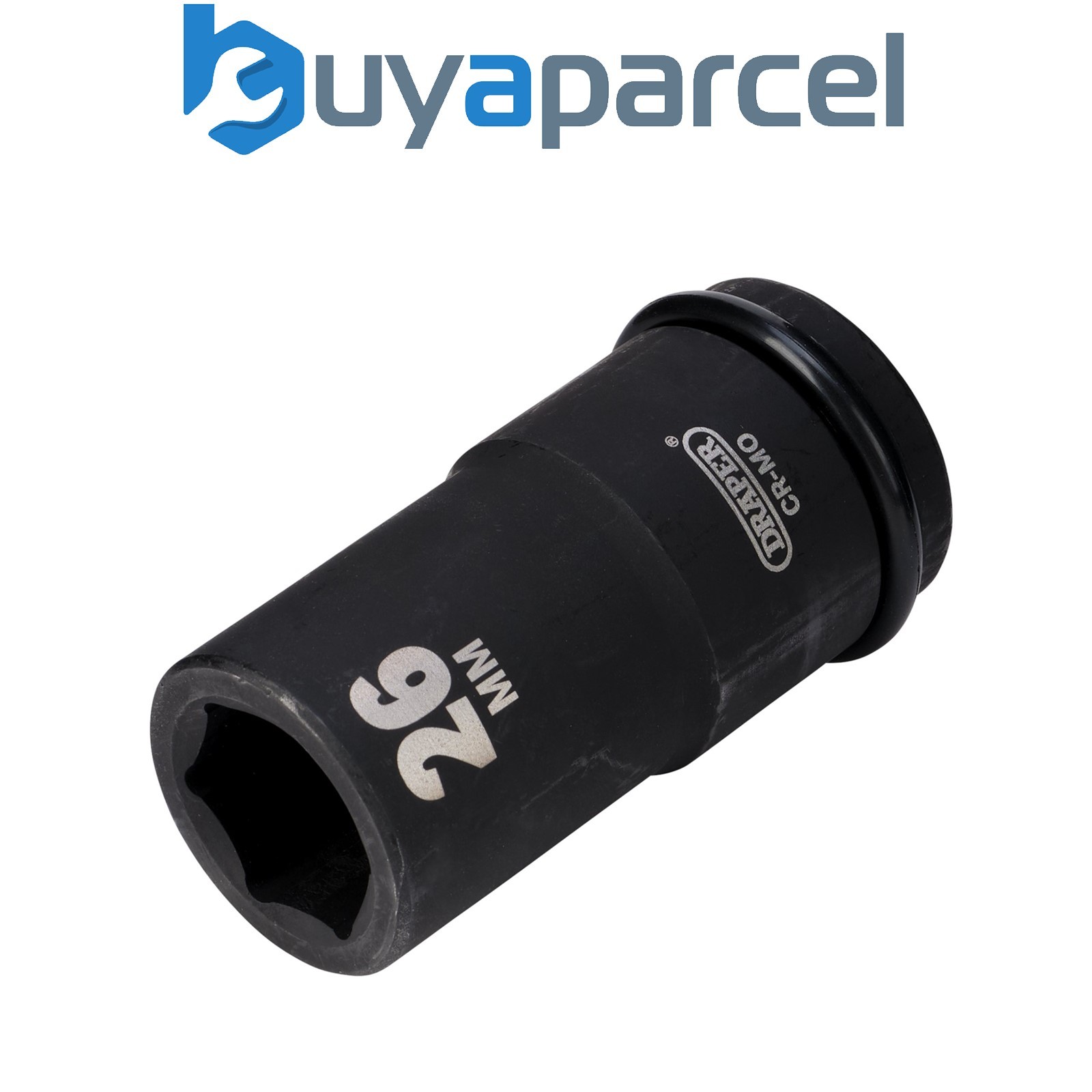 Draper 05058 Draper Hi-TORQ Deep Impact Socket, 3/4" Sq. Dr., 26mm