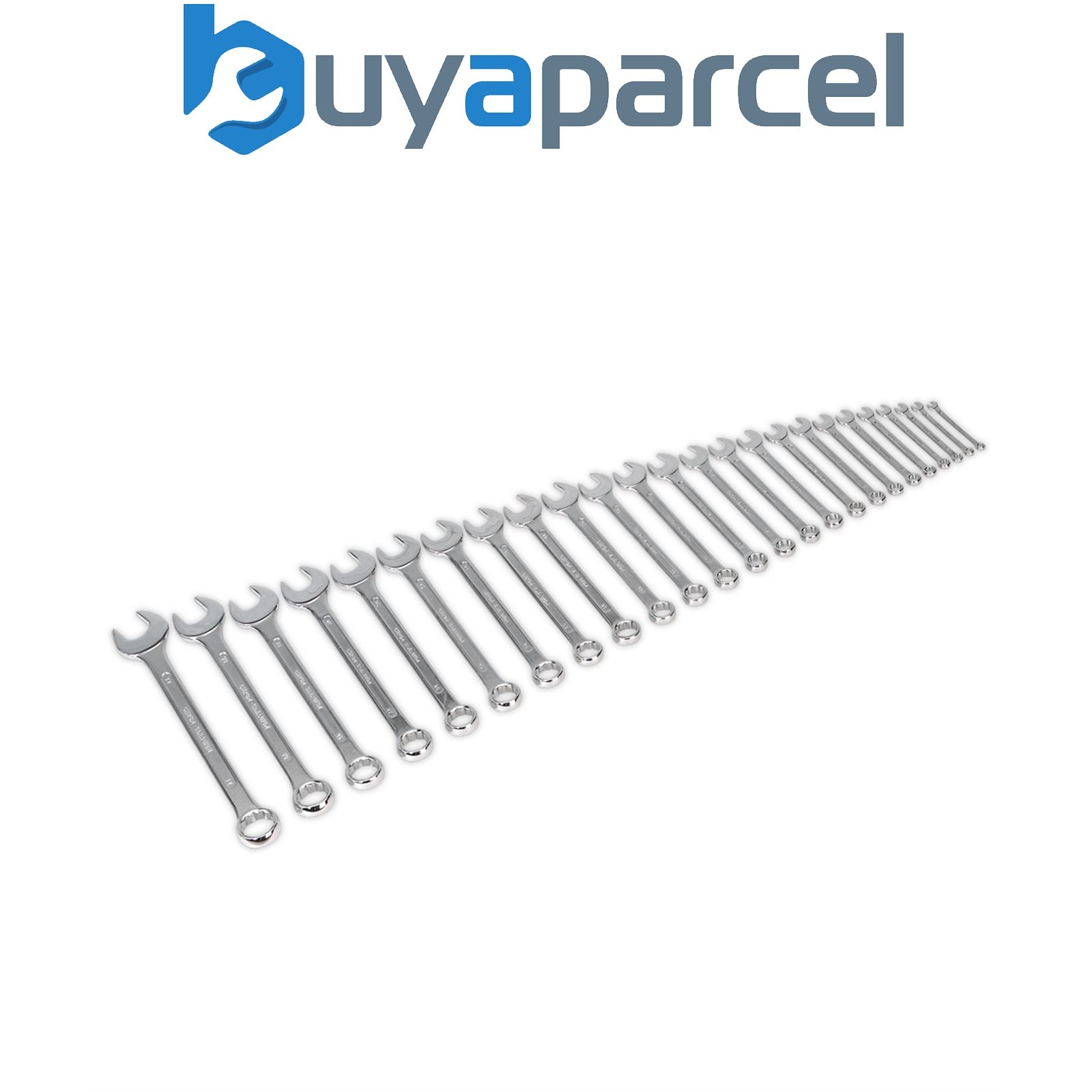 Sealey S0401 Siegen Jumbo Combination Spanner Set 25pc