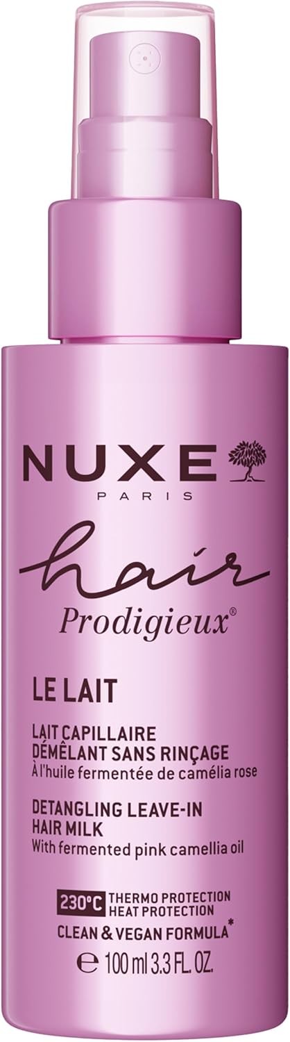 Nuxe Hair Prodigieux Detangling & Heat Protectant Leave-In Spray 100ml, 230°C