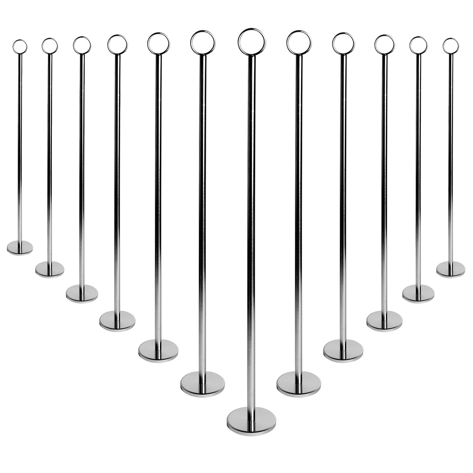 Table Number Holders Card Place Name Menu Photo Holder Numbers 46cm (18") x12