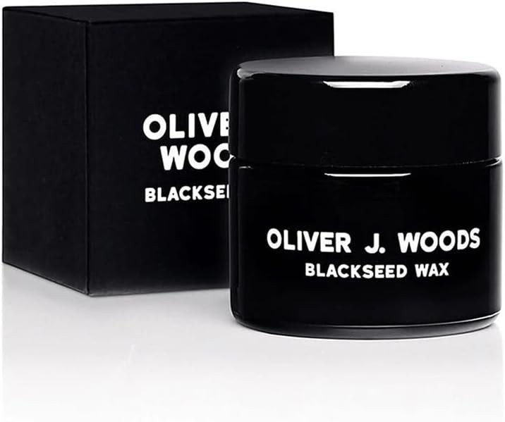 Mens Blackseed Wax by Oliver J. Woods|Natural Matte Finish Medium Hold-Frizzy H