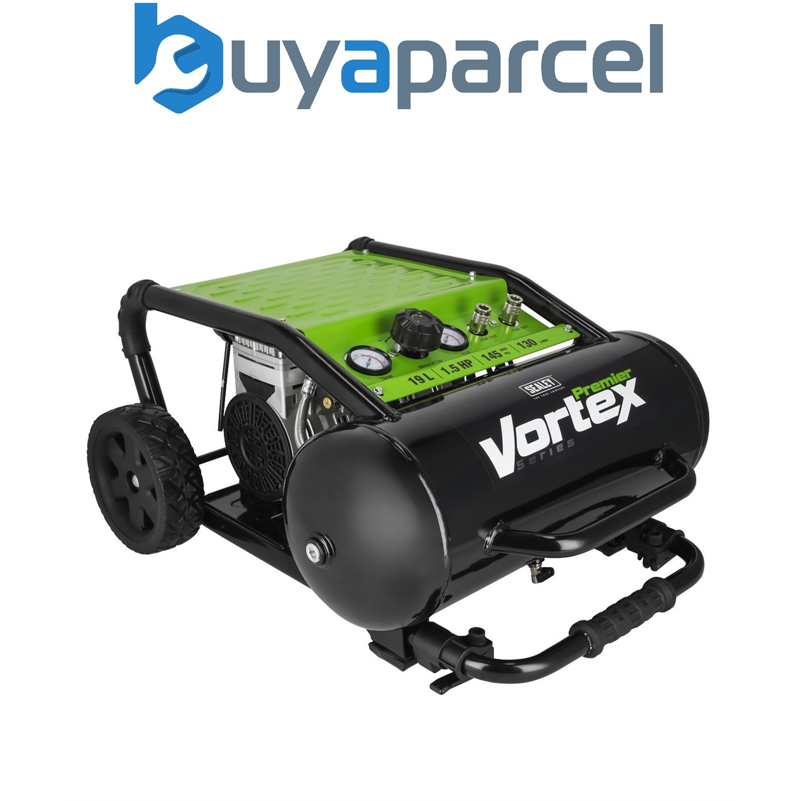 Sealey SAC1900 19L Oil Free Direct Drive Air Compressor 1.5hp