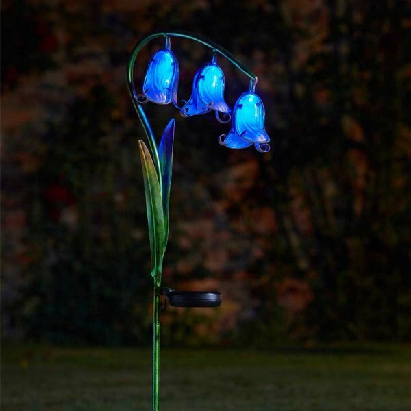 Smart Garden Bluebells Stake Light Solar Powered Garden Décor Lighting 1012534