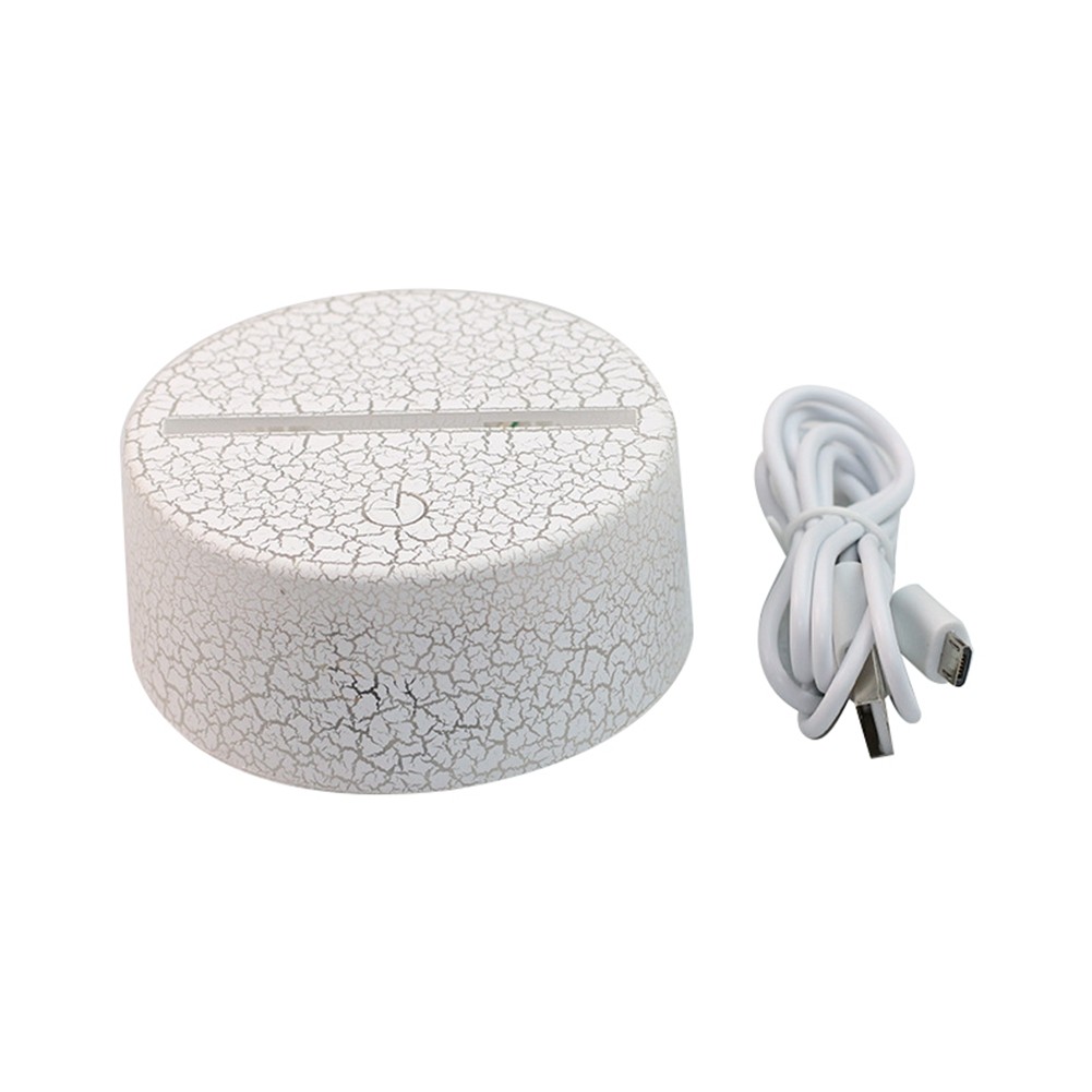 Crack Base LED Night Light Atmosphere Desk Lamp Sensing Base for Room5003