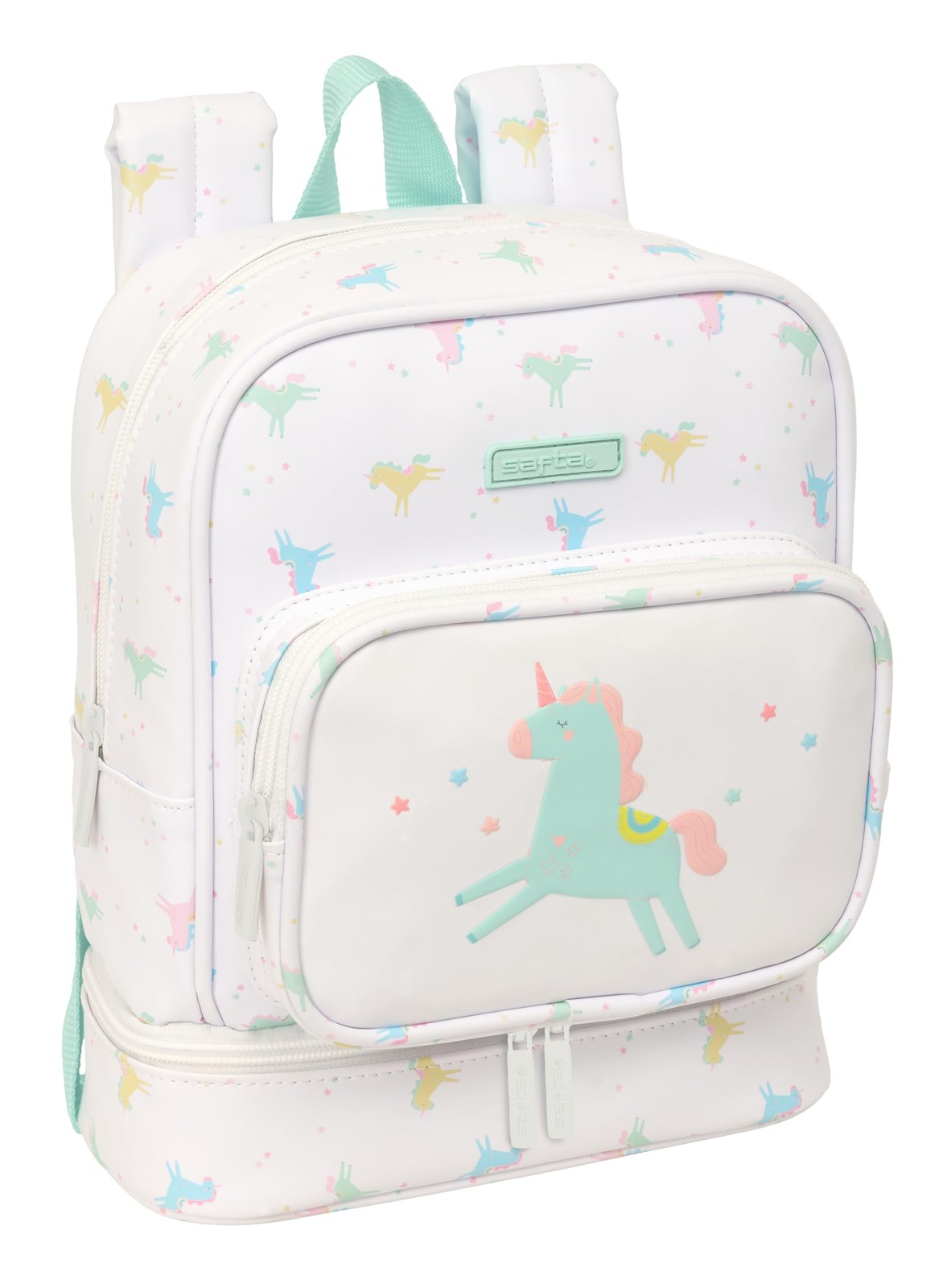 SAFTA PRESCHOOL UNICORN – Backpack Refrigerator Nursery, Fridge for Cold and Hea