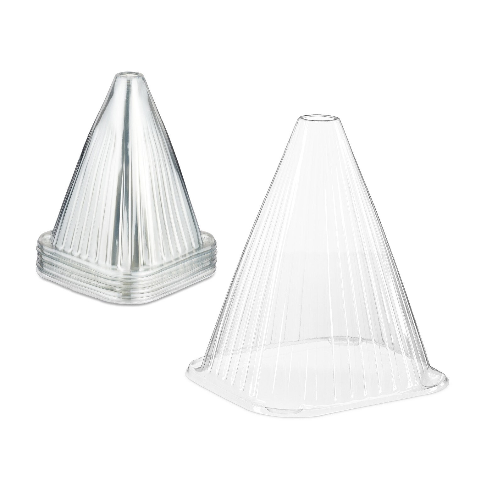 Greenhouse cones PVC Plant Covers Garden Growth Domes Lightweight Easy Setup