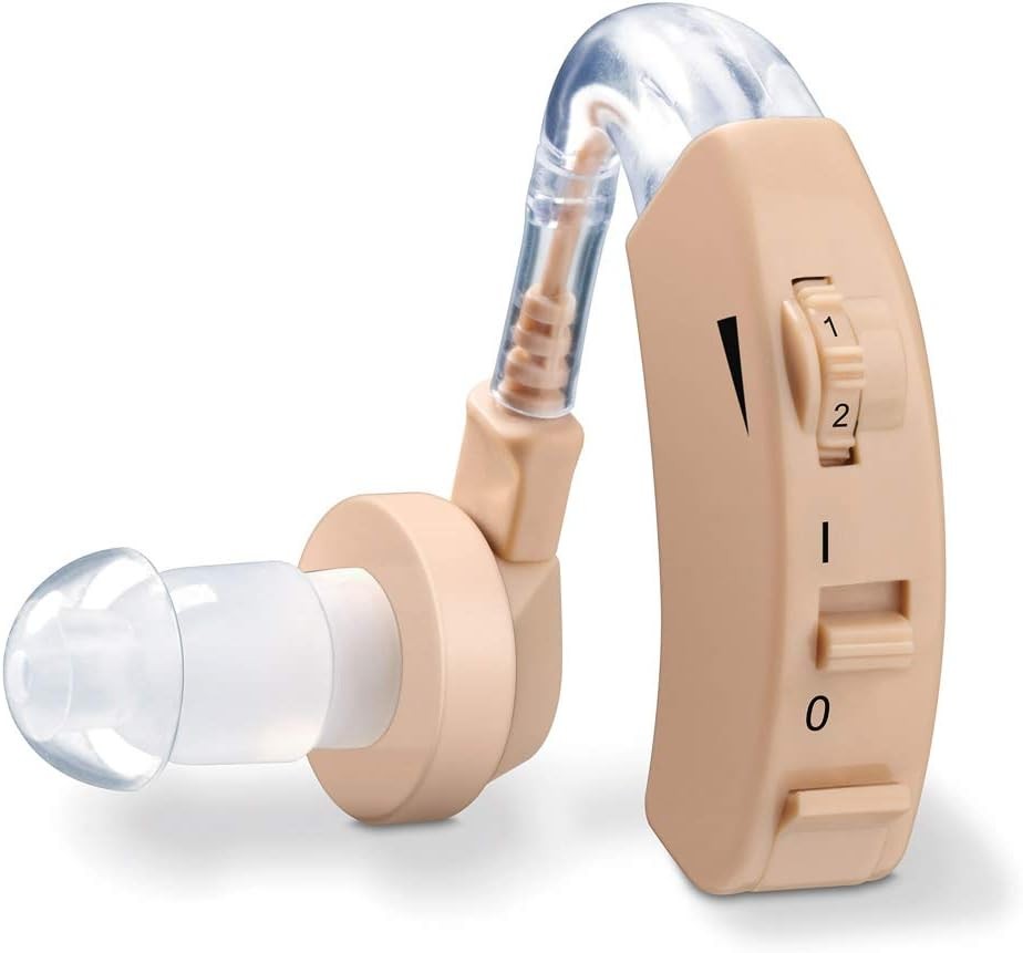 Beurer HA 20 Hearing Noise Amplifier With Ergonomic Fit Behind the ear, Individ