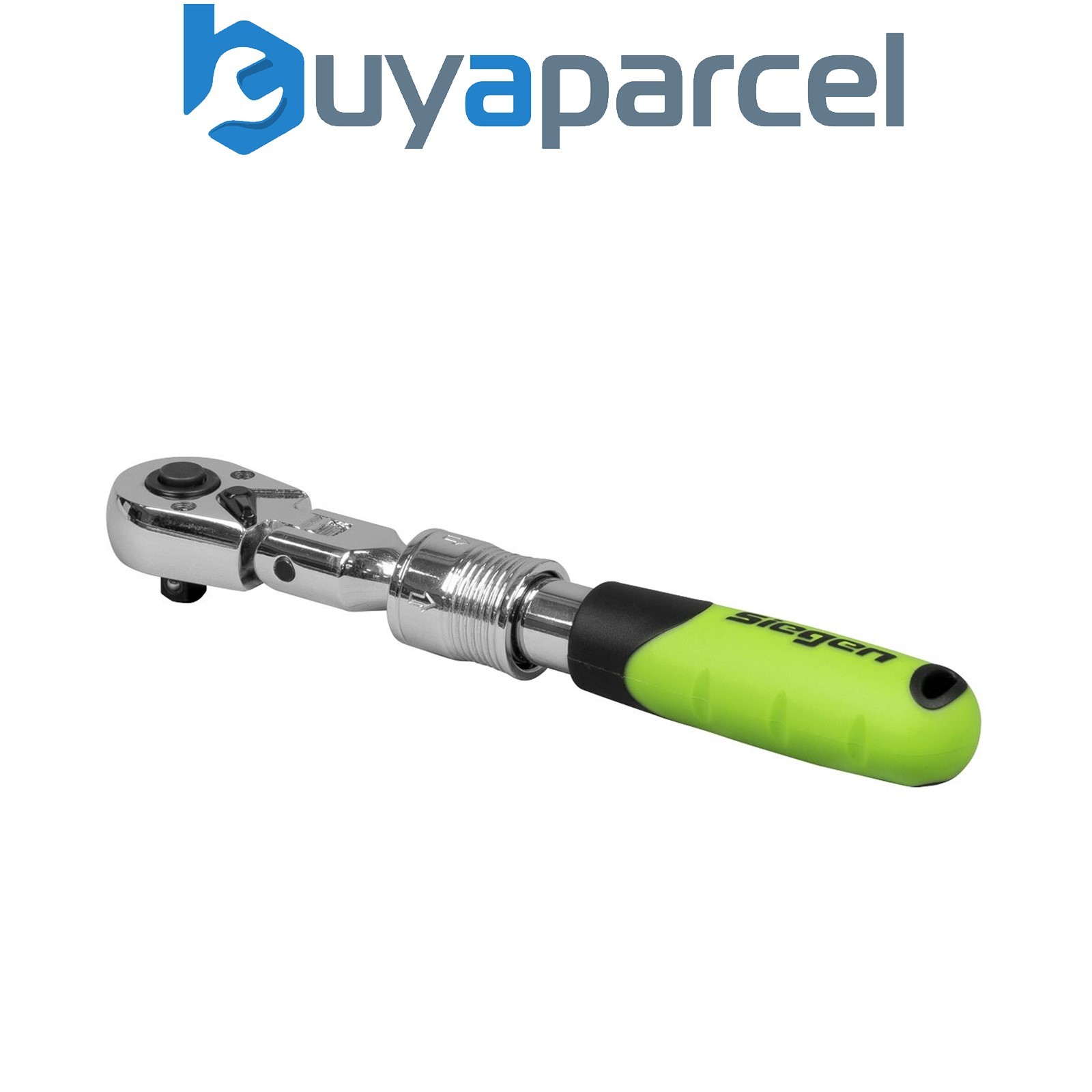 Sealey S01294 Siegen Extendable Flexi-Head Ratchet Wrench 1/4"Sq Drive