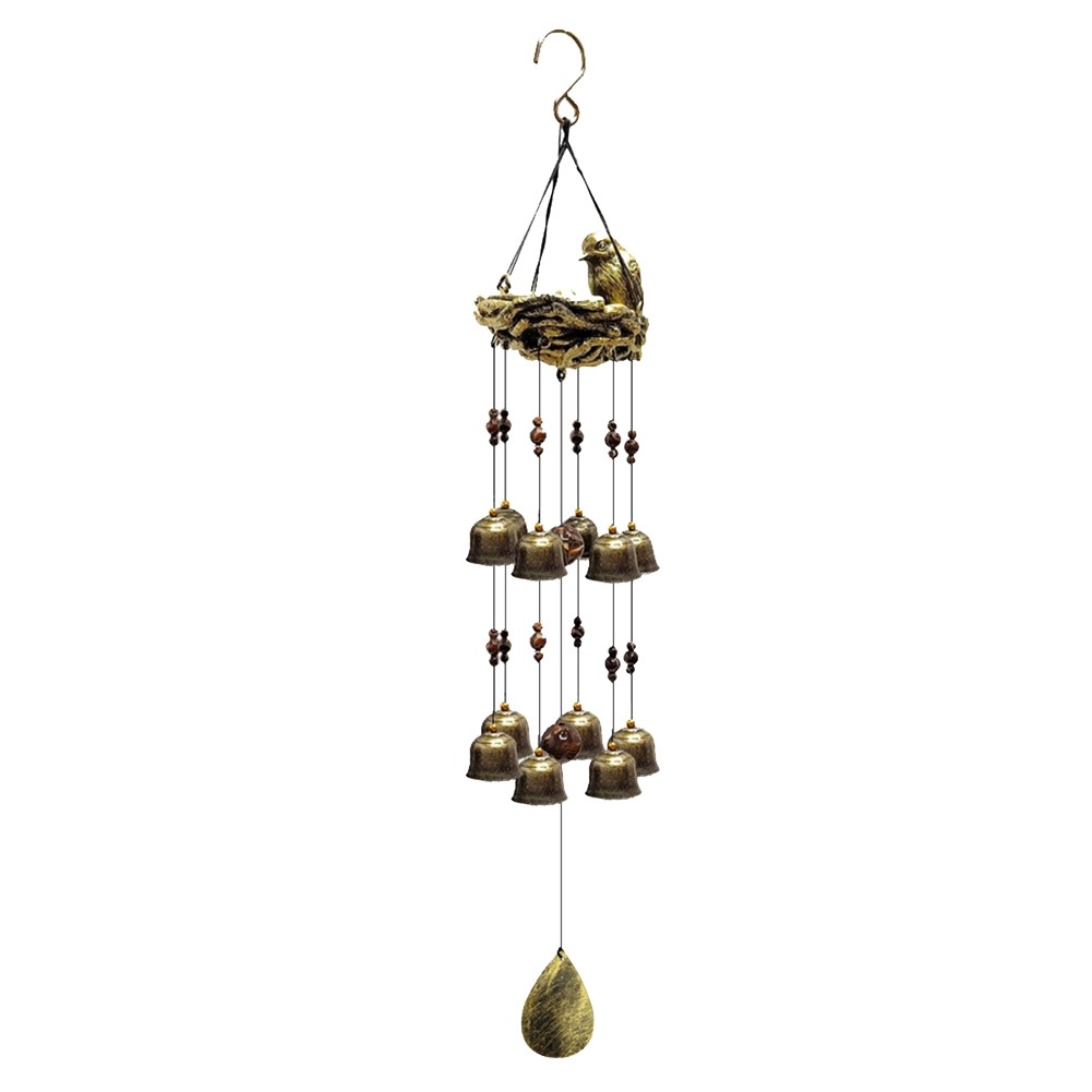 Bird Wind Chime Bell Chime for Balcony Garden Window Decoration P9E43732