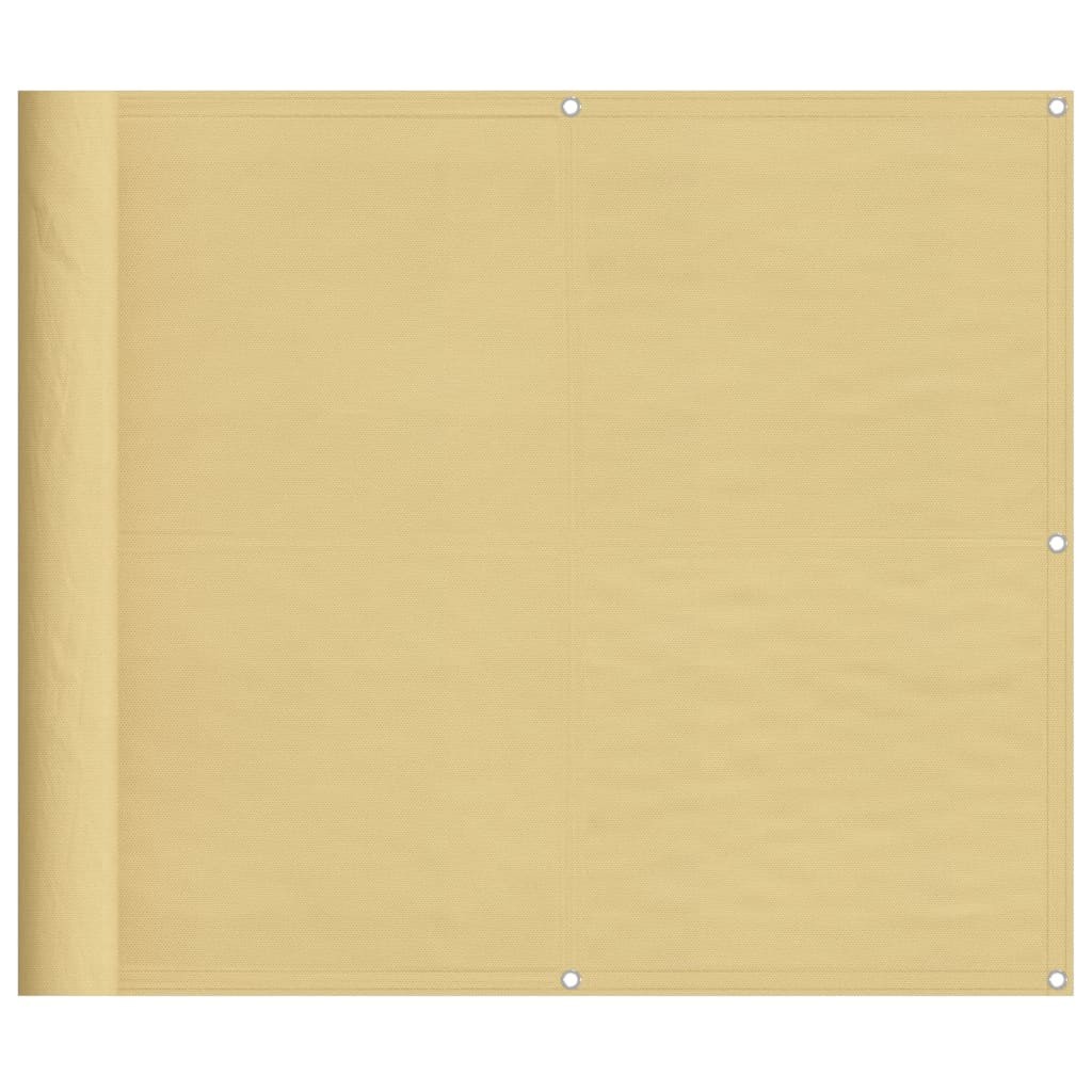Balcony Screen Garden Fence Privacy Sand 100% Polyester Oxford vidaXL