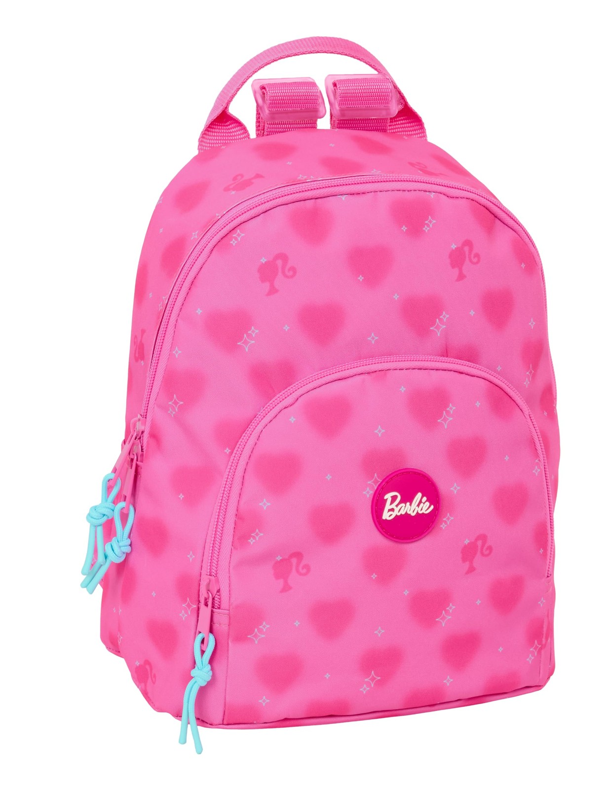 Safta Barbie Hearts – Mini Backpack for Daily Use, Ideal for Children of Differe