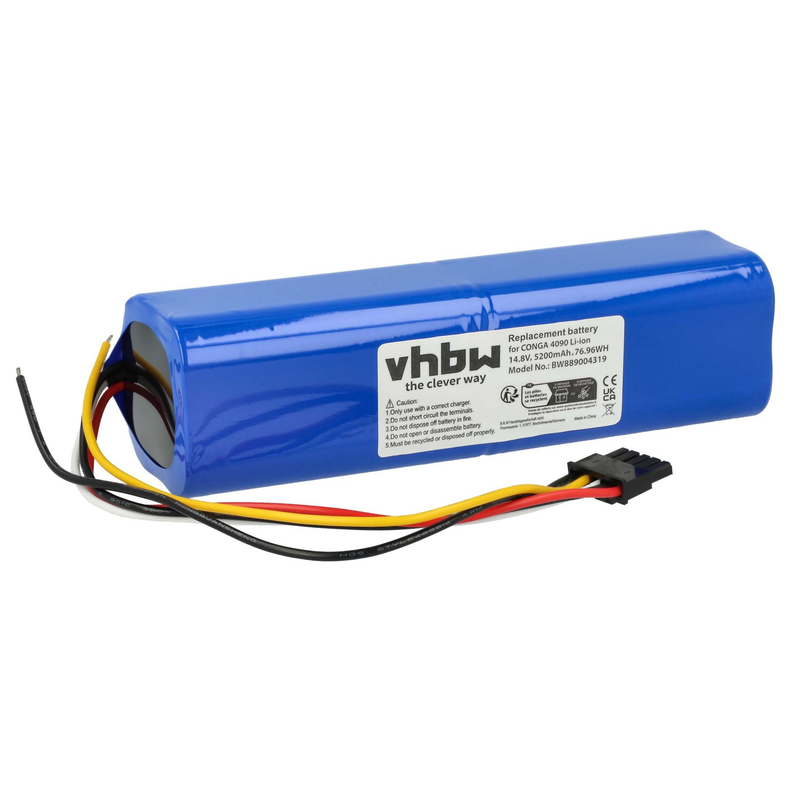 Battery for Cecotec 49CE5402 80694 5200mAh 14.8V