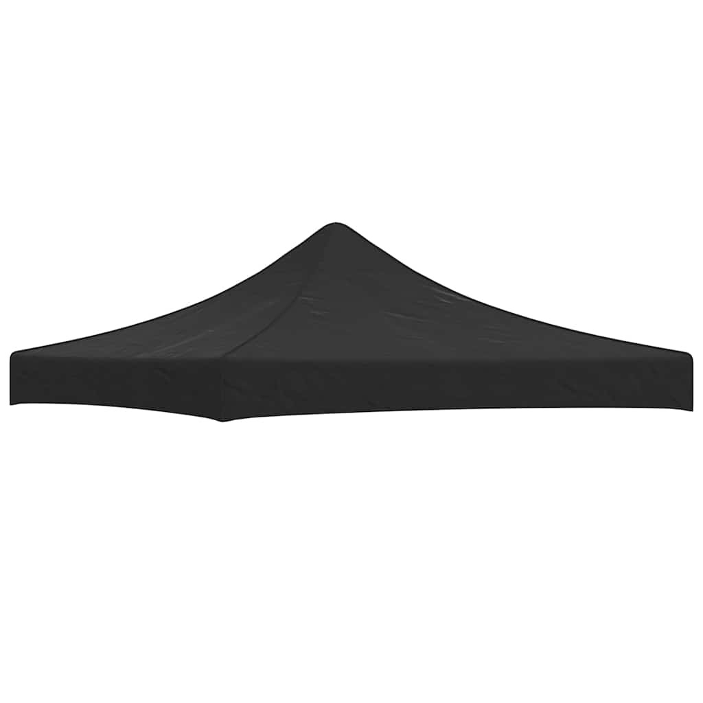 Party Tent Roof Black 270 g/m² Replacement Canopy Gazebo Top Cover vidaXL