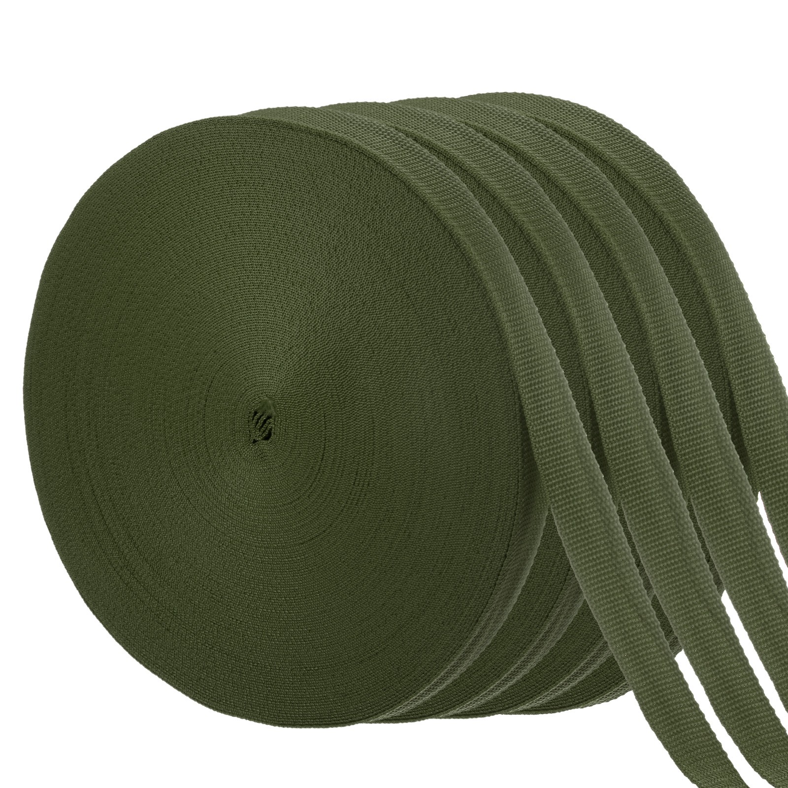 Tree Tie Strap-4 RollS 591 Feet x 1 Inch Garden Staking Tie(Army Green)