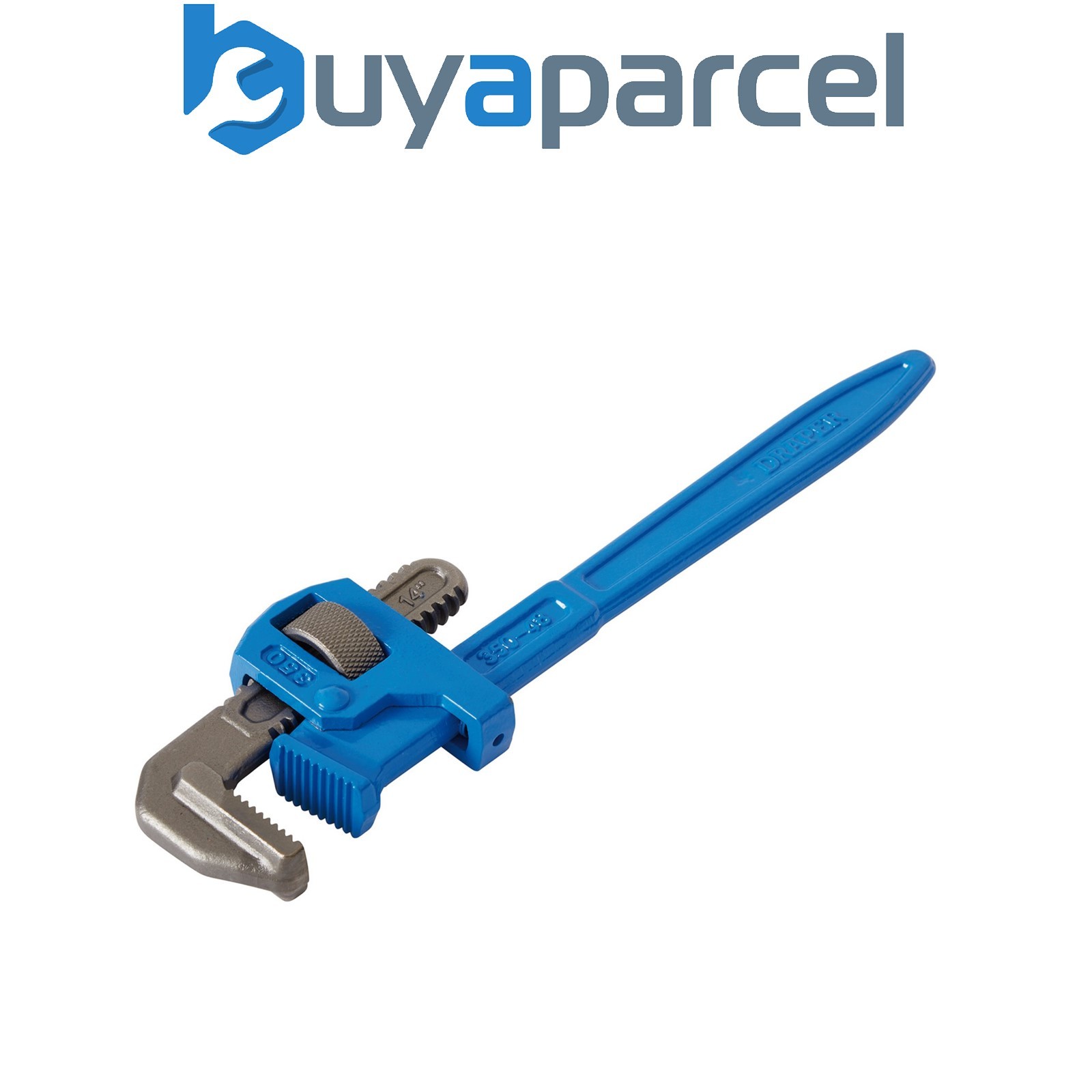 Draper 17209 Adjustable Pipe Wrench, 350mm, 48mm