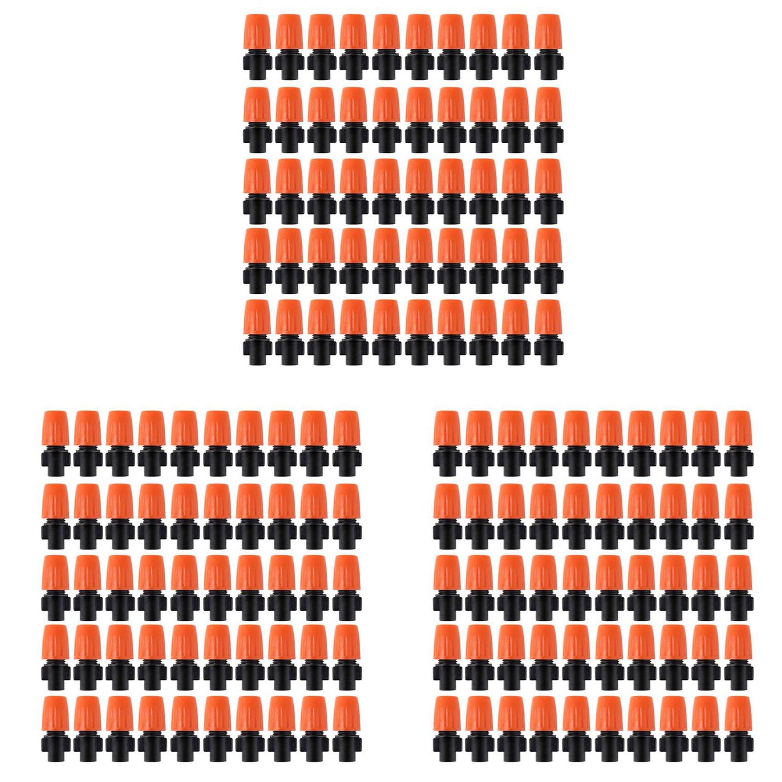 150PCS Adjustable Garden Drip Irrigation Misting Nozzle Micro- Dripper3734