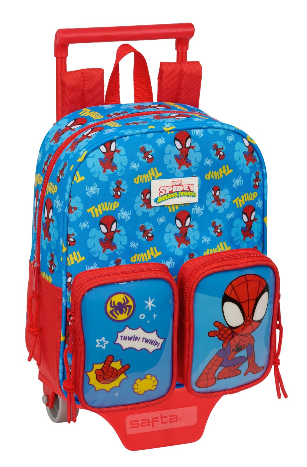 Spidey - Nursery Backpack with SAFTA Trolley, Ideal for Children of Different Ag