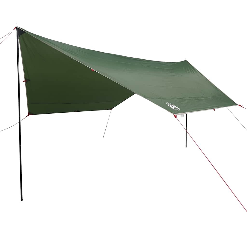 Camping Tarp Outdoor Patio Tarpaulin Shelter Sunshade Green Waterproof vidaXL