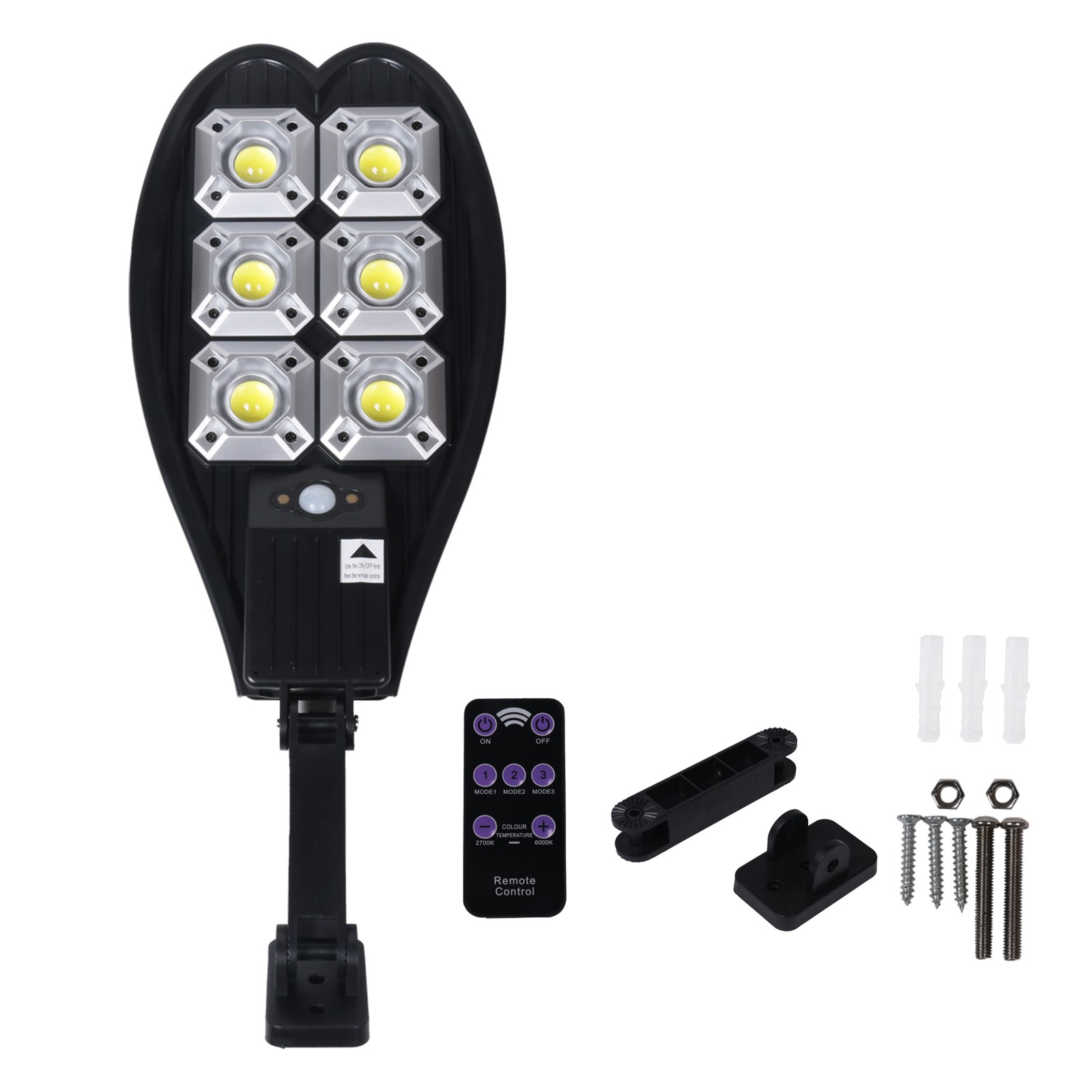 6000 Lumens Latest Outdoor Solar LED Light 3 Modes Outdoor Solar Lamp1070