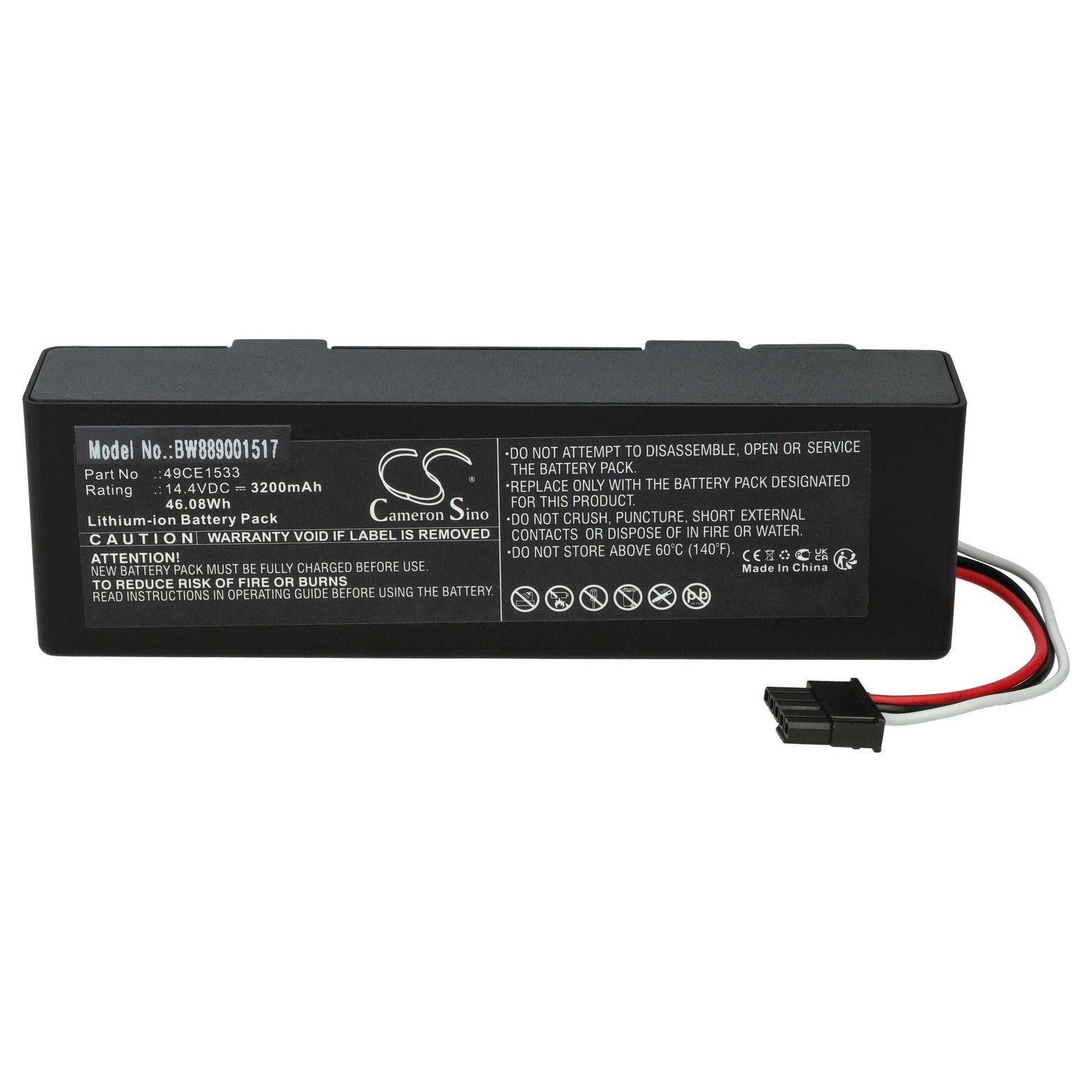 Battery for Cecotec 49CE1533 3200mAh 14.4V