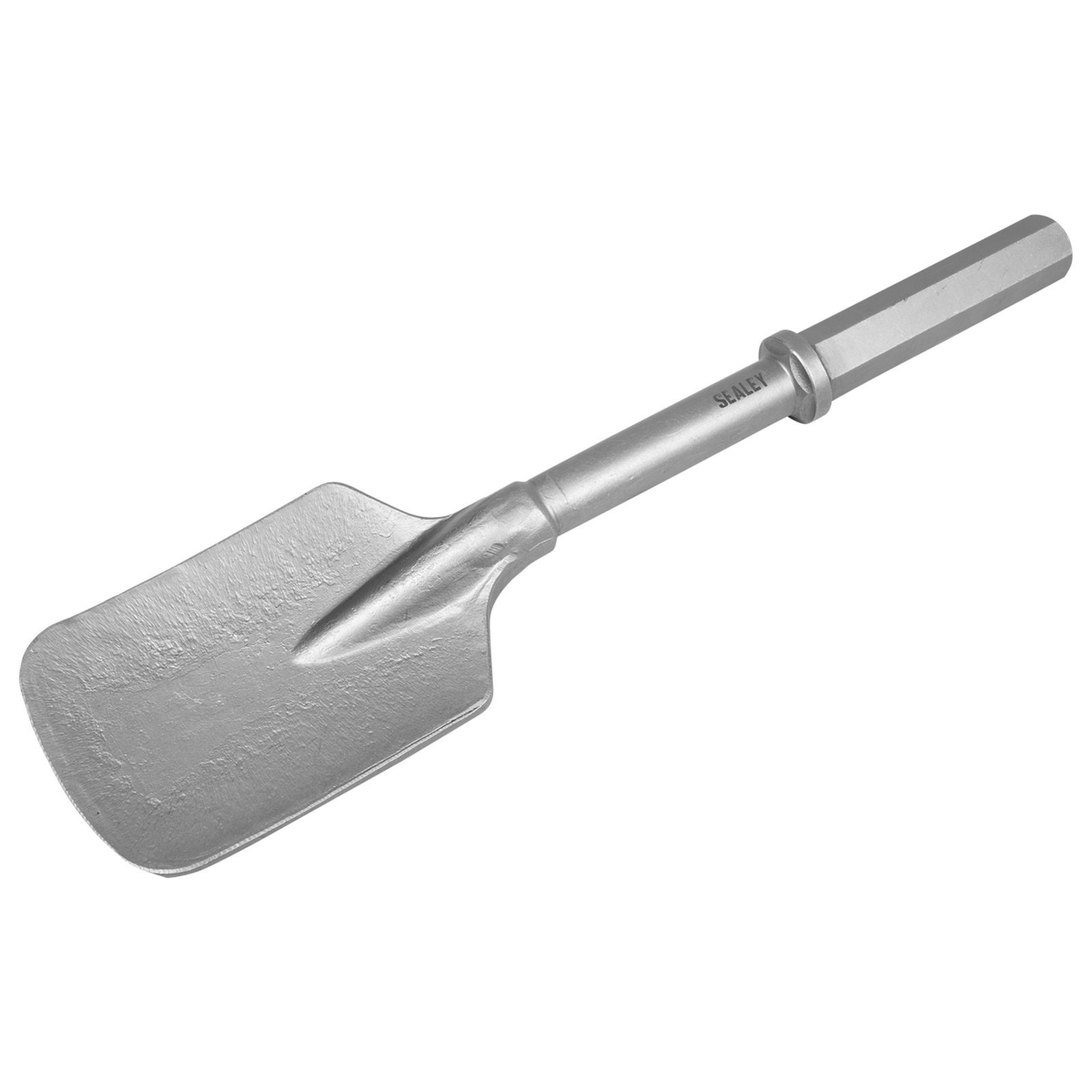 Sealey Clay Spade 140 x 570mm - 1-1/4" Hex - Q1CS