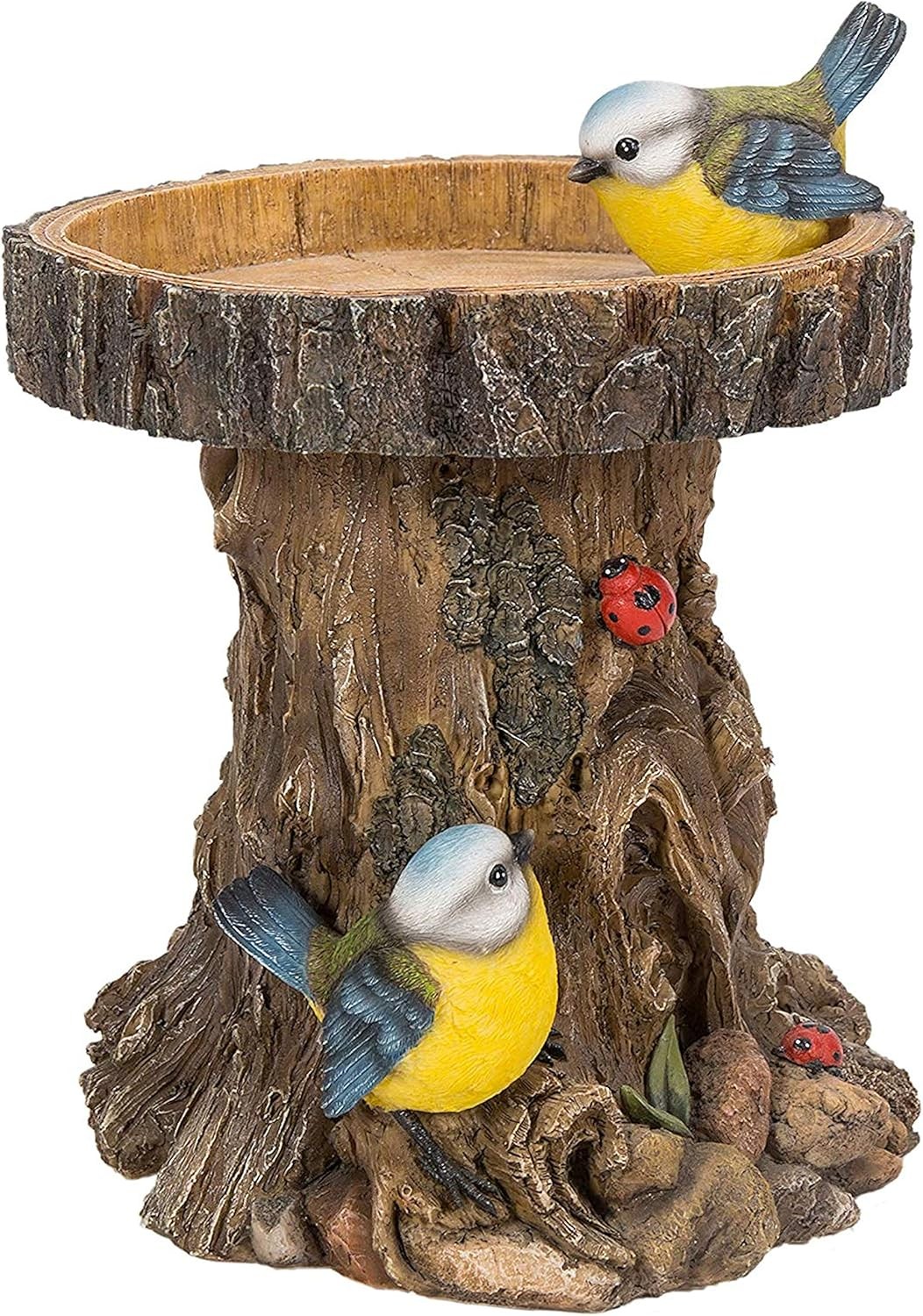 Vivid Arts Treetrunk Feeder Blue Tit - Size B