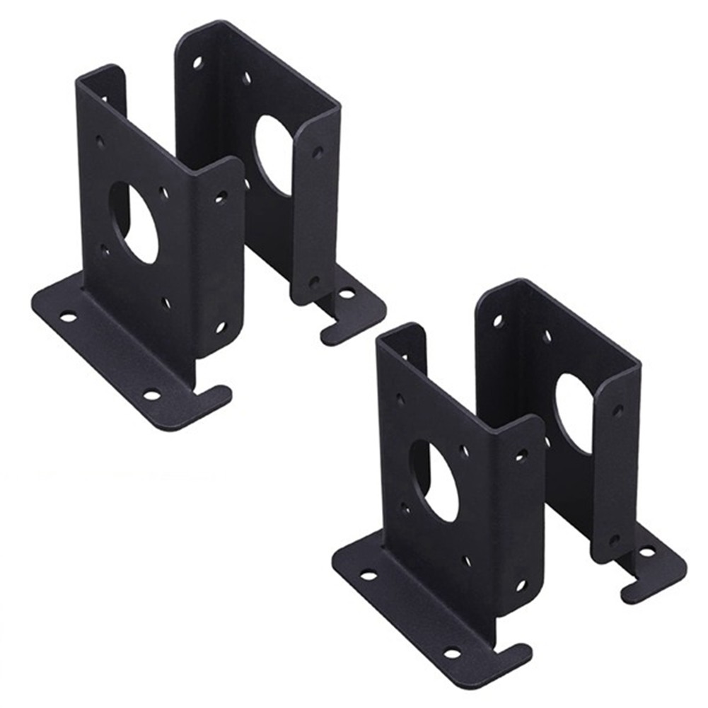 4Pcs Adjustable Wood Fence Pergola Post Base Brackets Kit Heavy Duty Post4215