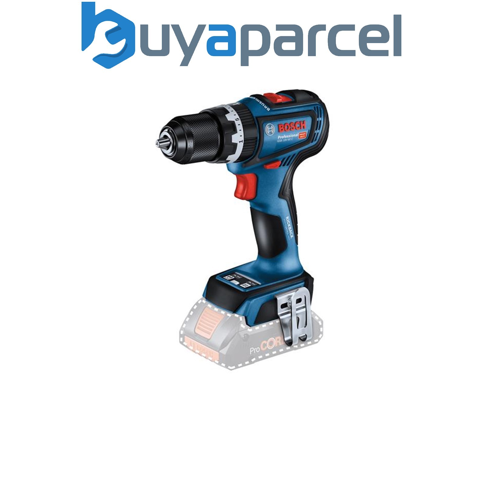 Bosch 06019K6100 GSB 18V-90 C Professional Combi Drill 18V Bare BSH6019K6100