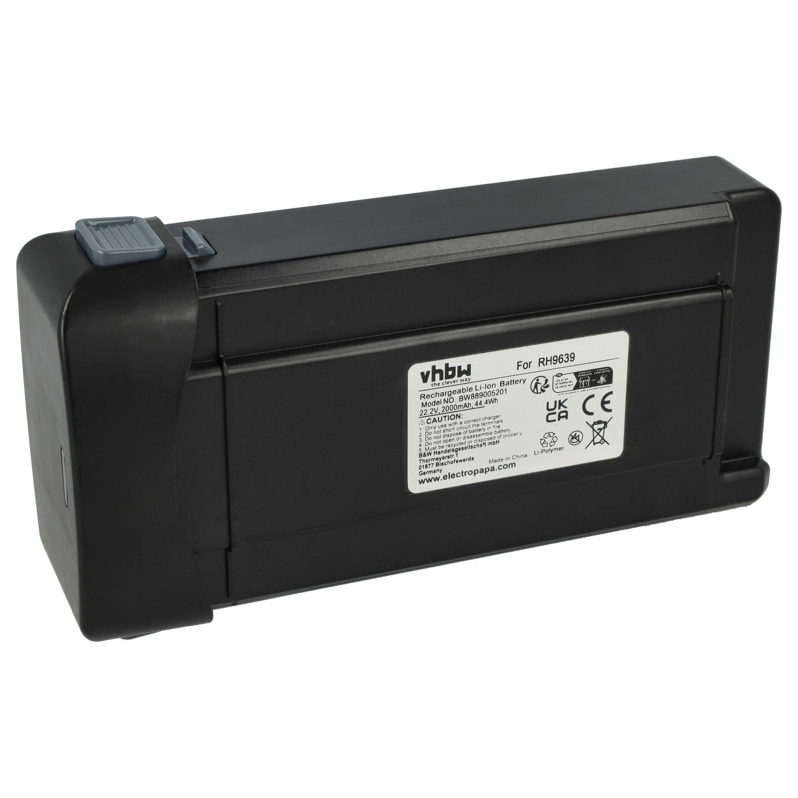Battery for Rowenta RH9678WO0O/4 RH9680 RH9679 RH9678 RH9677WO/4 2000mAh 22.2V