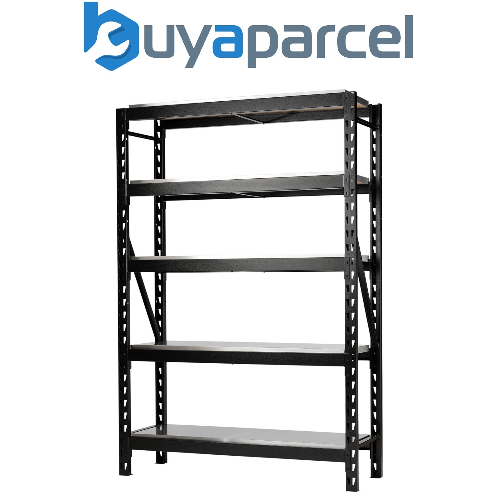 Draper 27999 BUNKER 22 Piece Modular 5 Tier Racking with Stainless Steel Shelvin