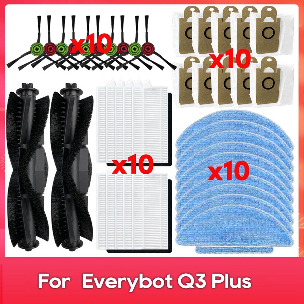 For Everybot Q3 / Q3 Plus Replacement Parts Accessories Main Side Brush9208